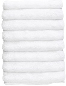 Asciugamano tipo terry bianco in cotone 50x70 cm Inu – Zone