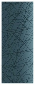 Anta per porta scorrevole Armonia fumè in cristallo L 76 x H 215 cm reversibile