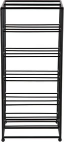 Portabottiglie nero in metallo numero di bottiglie 10 25x57x22,5 cm Dual Floor – PT LIVING