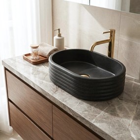 Lavabo da appoggio Rea Nicoletta Black
