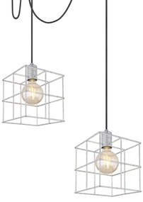 Globo 15530Z-3H1 - Lampadario a sospensione con filo MERRIL 3xE27/60W/230V