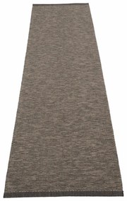 Passatoia da interno/esterno marrone scuro 70x300 cm Sam Black Walnut – Pappelina