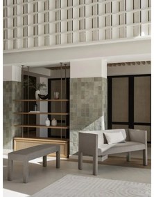 Panca beige in tessuto bouclé Sitta - Blomus