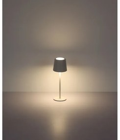 Globo 58482W-LED lampada da tavolo ricaricabile touch VAN. 2W/5V 2200mAh IP44 bi