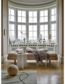 Chaise-longue beige in bouclé Pione - Bloomingville