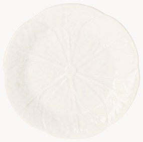 Set di 4 piatti da colazione dipinti a mano Cabbage