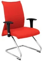 Sedia per Reception Albacete confidente PC BALI350 Rosso