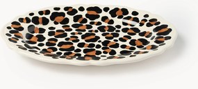 Piatto da portata fatto a mano Leopardo