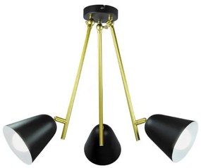 Rabalux 5376 - Lampadario a sospensione con supporto rigido ALDER 3xE14/40W/230V