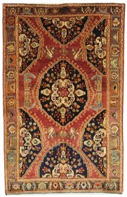 Gashghai Tappeto 250x160 Rosso (Iran) Annodato A Mano