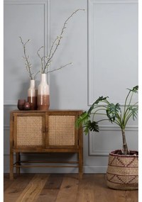 Cassettiera in legno di mango marrone 88x84 cm Nipas - Light &amp; Living