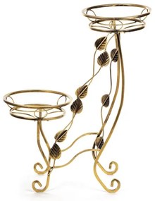 Portafiori 70x50 cm oro