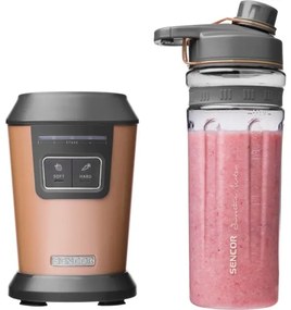 Sencor - Frullatore per smoothie con accessori 800W/230V ramato