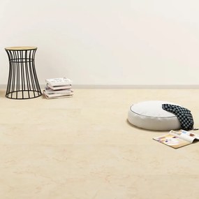 Listoni Per Pavimenti Autoadesivi İn Pvc 5,11 M² Beige /
