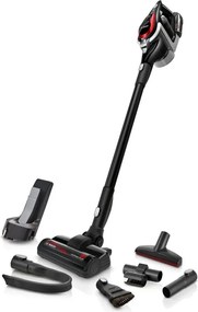 Bosch BSS 81 POW 1 Scopa Elettrica Ricaricabile senza Fili e senza Sacco con Batteria Intercambiabile Bosch Power For ALL e Caricabatterie Nero