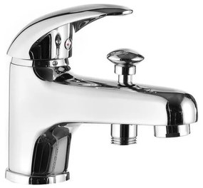 Aqualine - Miscelatore per lavabo con deviatore KASIOPEA 17 cm cromo lucido