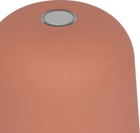 Eglo 901938 - Lampada da tavolo LED ricaricabile dimmerabile per esterni MANNERA-S LED/1,8W/5V IP54 arancione