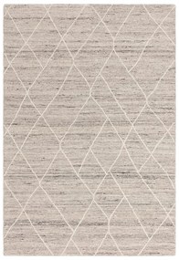 Tappeto in lana grigio chiaro 120x170 cm Noah - Asiatic Carpets