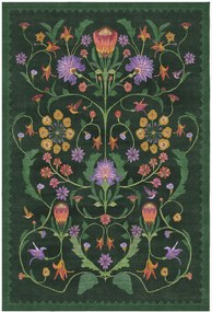 Tappeto a pelo corto lavabile Protea by Iris Apfel