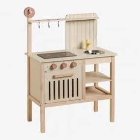 Cucina in legno Dieter Kids Colori naturali - Sklum