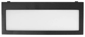 Applique Band Design - E27 Nero Bidirezionale IP65 per Esterni