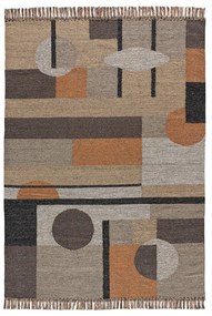 Tappeto in cotone riciclato tessuto a mano 160x230 cm Chandia – Universal