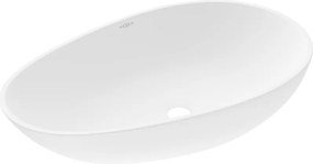 Mexen Nora lavabo da appoggio in conglomerato 60 x 36 cm, bianco - 23056001