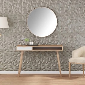 Pannelli Murali 12 Pz Beton 50x50 Cm Xps 3 M² Ametista /