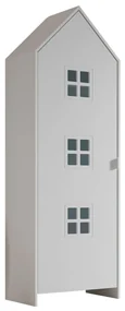 Armadio per bambini bianco 58x172x37 cm Casami Bruges – Vipack