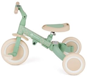 PETITE&MARS - Triciclo 5 in 1 per bambini TURBO LIMITED Verde Twist