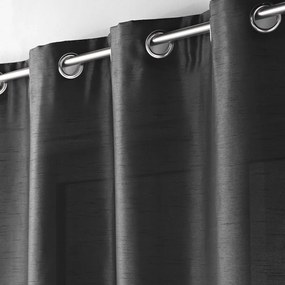 Tenda grigio scuro in microsatinato 140x240 cm Shana – douceur d'intérieur