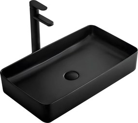 Lavabo da appoggio Denis BLACK MAT
