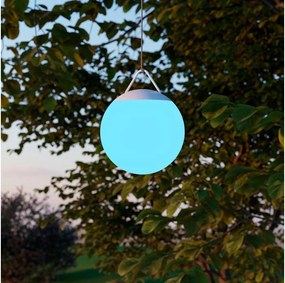 Eglo 75815 - Lampada esterna LED RGB dimmerabile POGGIOBELLO LED/2600 mAh IP44 bianca + telecomando