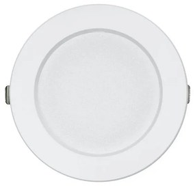 Faro da incasso 13W Foro Ø110-130mm Bianco da 1.105lm Rotondo Colore Bianco Naturale 4.000K