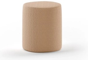 Pouf per bambini marrone con rivestimento in bouclé Forrest – Vipack