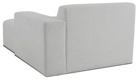 Modulo divano in bouclé bianco (angolo destro) Roxy - Scandic