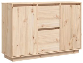 Credenza 110x34x75 cm in legno massello di pino