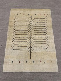 Gashguli Tappeto 160x110 Beige (Iran) Annodato A Mano