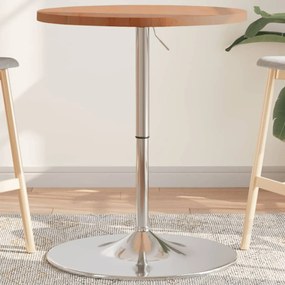 Tavolino da bar Ø60x90,5 cm in legno massello di faggio