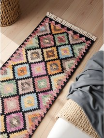 Passatoia in lana reversibile/tessuta a mano 60x190 cm Kamal Zara – Nouristan