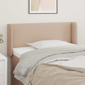 Testiera Ad Orecchio Cappuccino 103x16x78/88 Cm İn Similpelle /