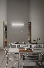 Simba applique led doppia emissione l.100cm ip54 bianco 4000k 1100...