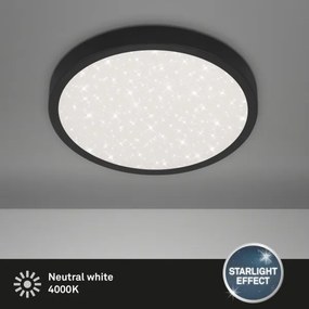 Briloner 3071-015 - Plafoniera LED RUNA LED/24W/230V nero
