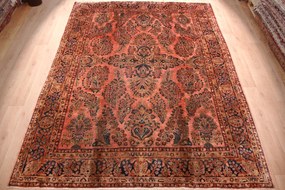 Sarouk Tappeto 360 x 270 (Iran) Annodato A Mano