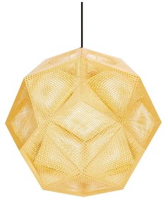 Tom Dixon - Etch Ottone Lampada a Sospensione Ø50 Tom Dixon