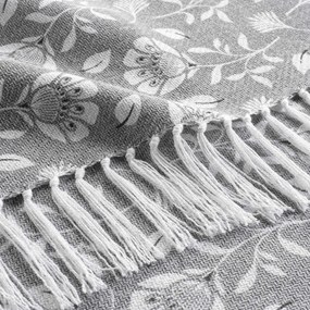 Coperta grigia 125x150 cm Flavie – douceur d'intérieur