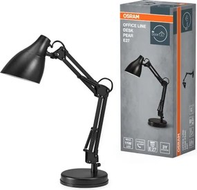 Osram - Lampada da tavolo DESK LINE 1xE27/11W/230V nera