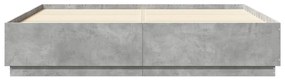 Giroletto grigio cemento 180x200 cm in legno multistrato