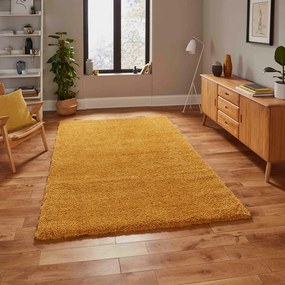 Tappeto giallo senape , 160 x 220 cm Sierra - Think Rugs