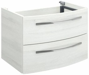 Mobile da bagno sotto lavabo PELIPAL Image rovere L 70 x H 48 x P 48 cm 2 cassetti, lavabo non incluso